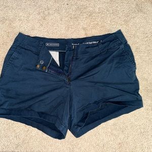 Vineyard Vines Navy Blue Zip Fly Casual Shorts Women's 18